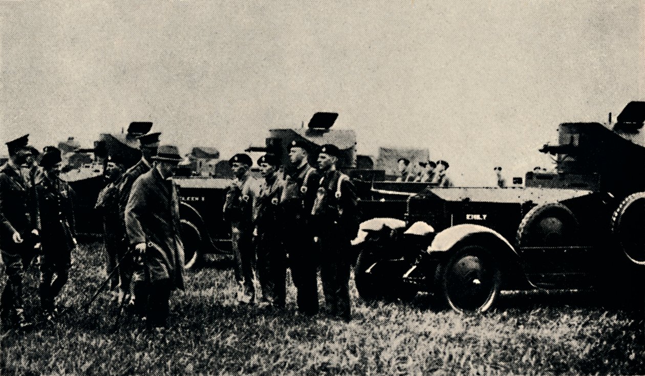 Royal Tank Regiment i Tyskland, 1918, 1945. af Unbekannt