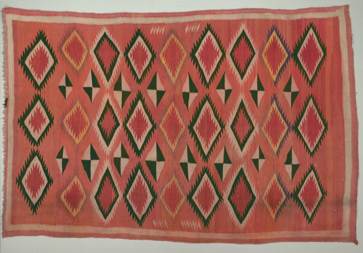 Tæppe, c. 1890-1900. af Unbekannt