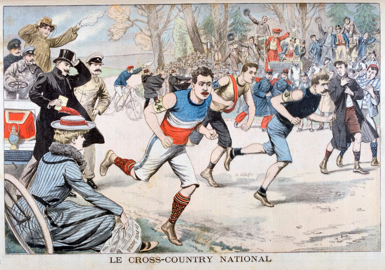 Løb, The National Cross Country, Paris, 1903 af Unbekannt