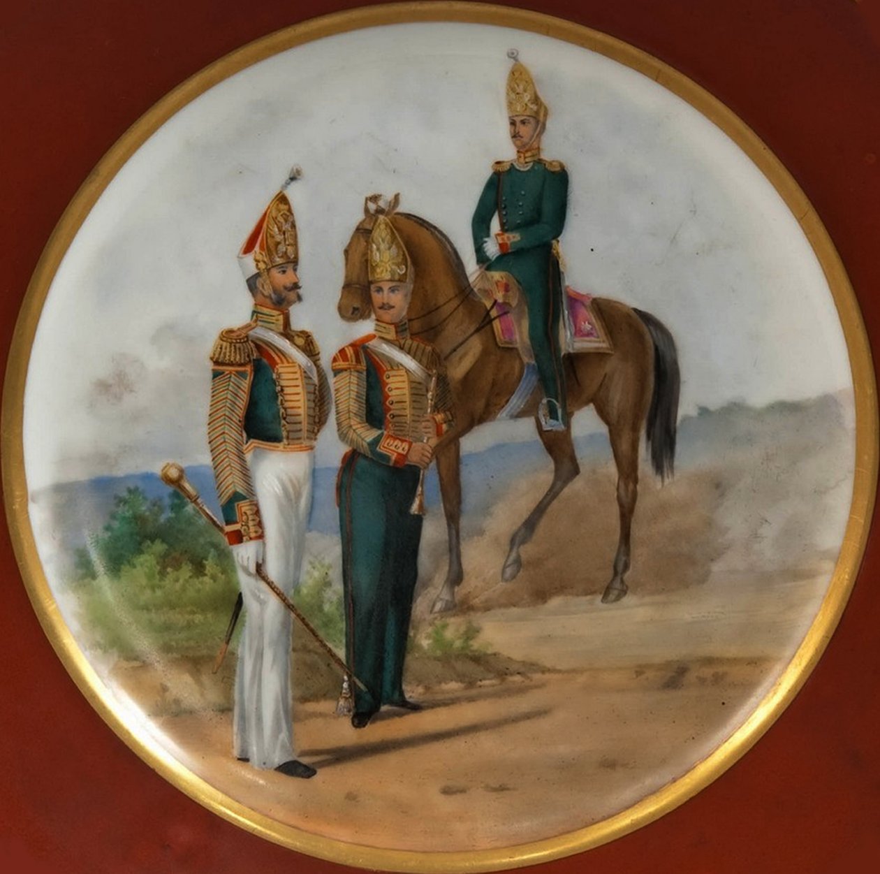 Russisk grenaderplade, 1850