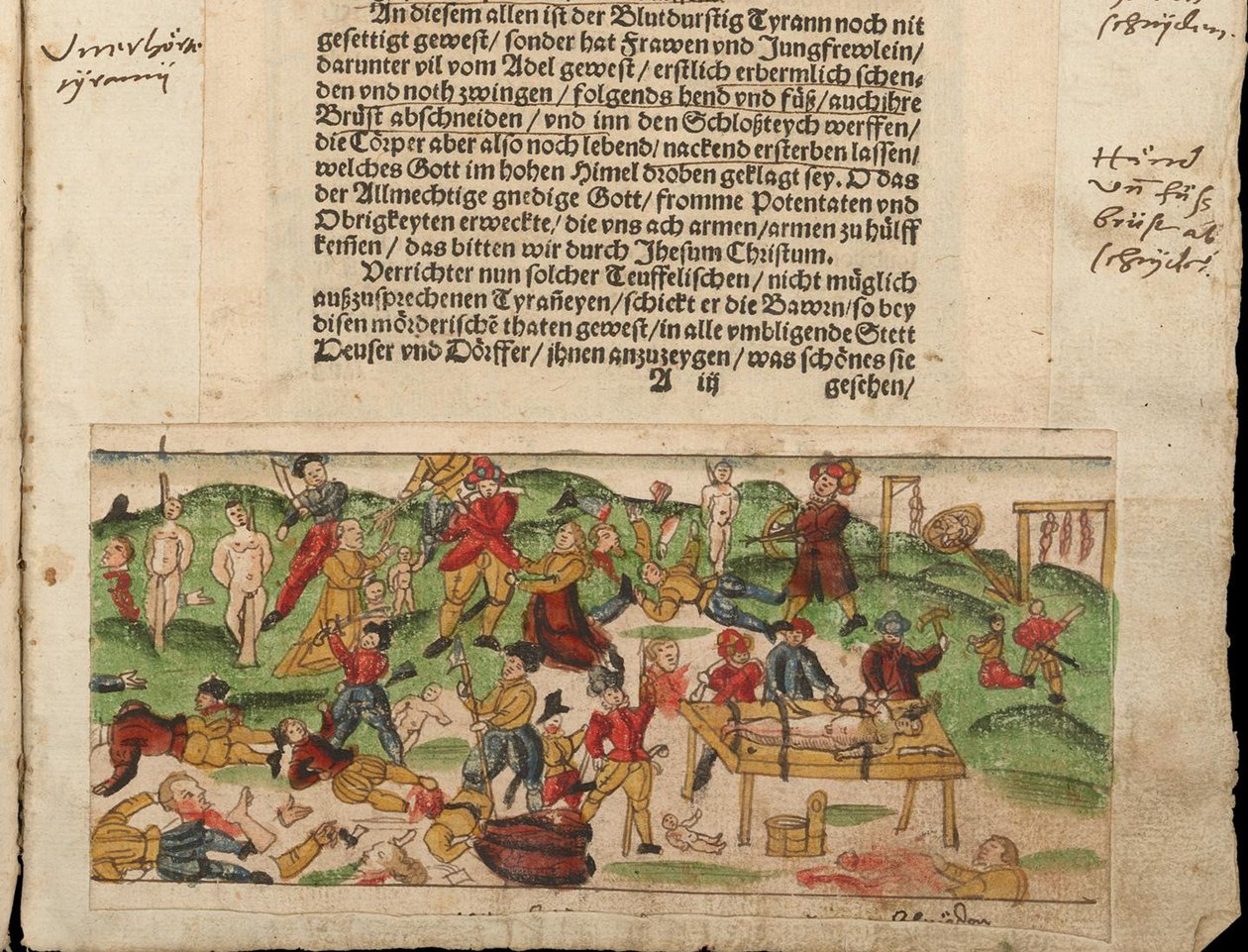 Russiske grusomheder i Livland i 1578. Fra Johann Jakob Wicks meddelelsessamling... af Unbekannt