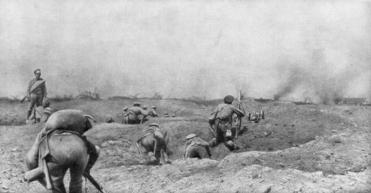 Russisk offensiv, Dzike Lani, Ternopil, Ukraine, Første Verdenskrig, 1. juli 1917 af Unbekannt
