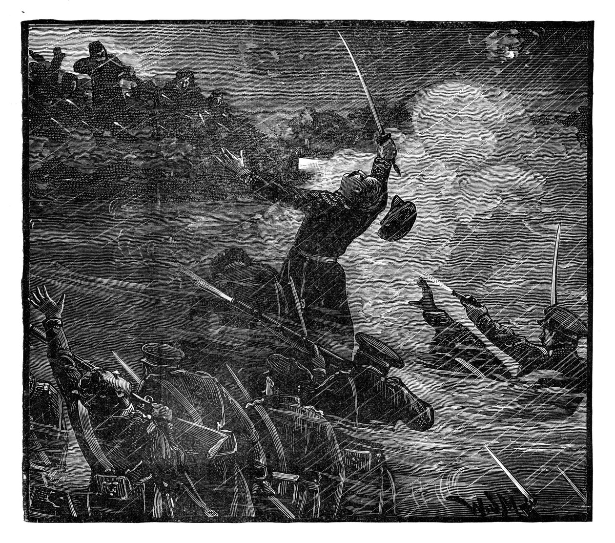 Russisk afvisning i Silistria, 1800-tallet, 1888 af Unbekannt