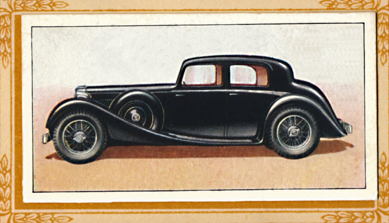 SS Jaguar 2 12-liters sedan, c1936 af Unbekannt