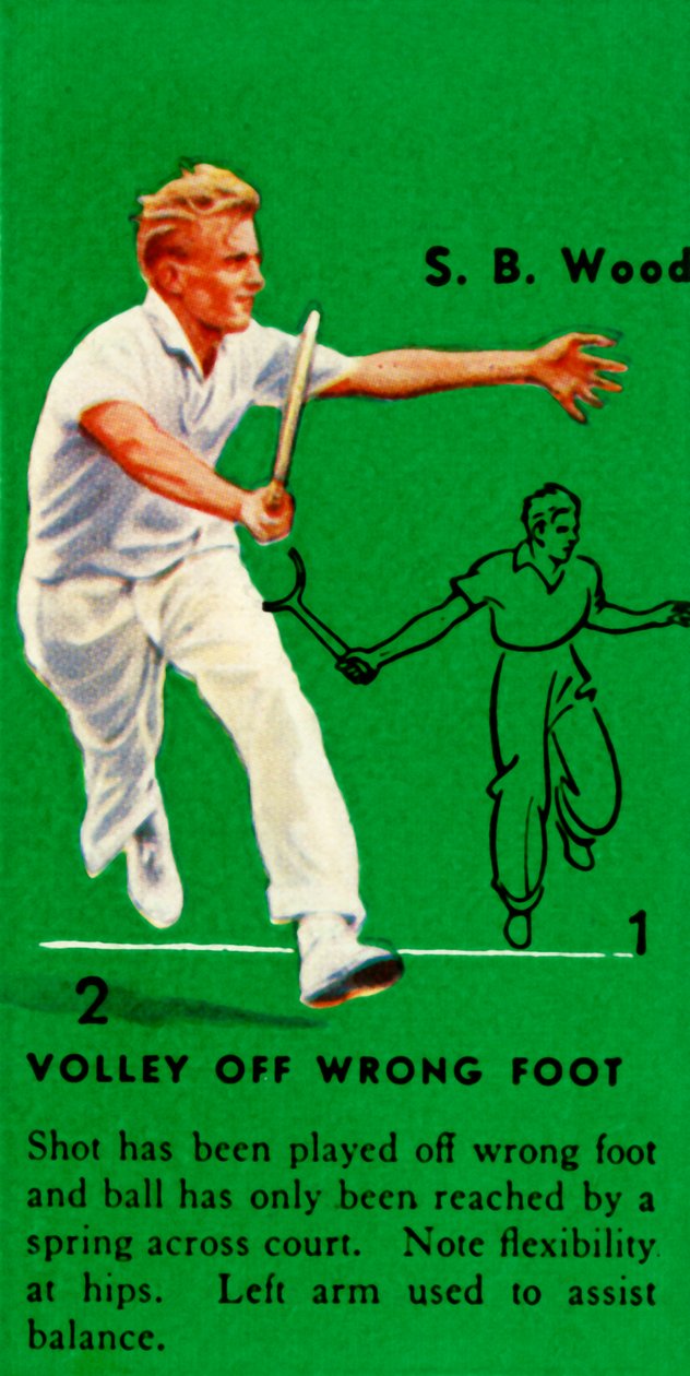 S. B. Wood - Volley Off Wrong Foot, c1935. af Unbekannt