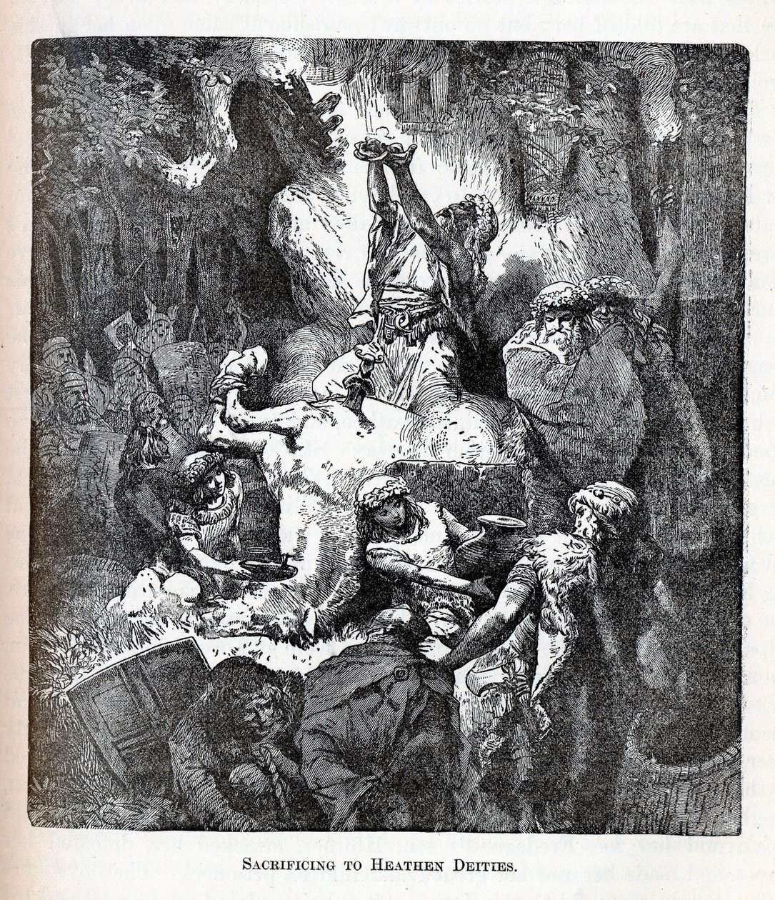 Ofring til Heathen Deities, 1882 af Unbekannt