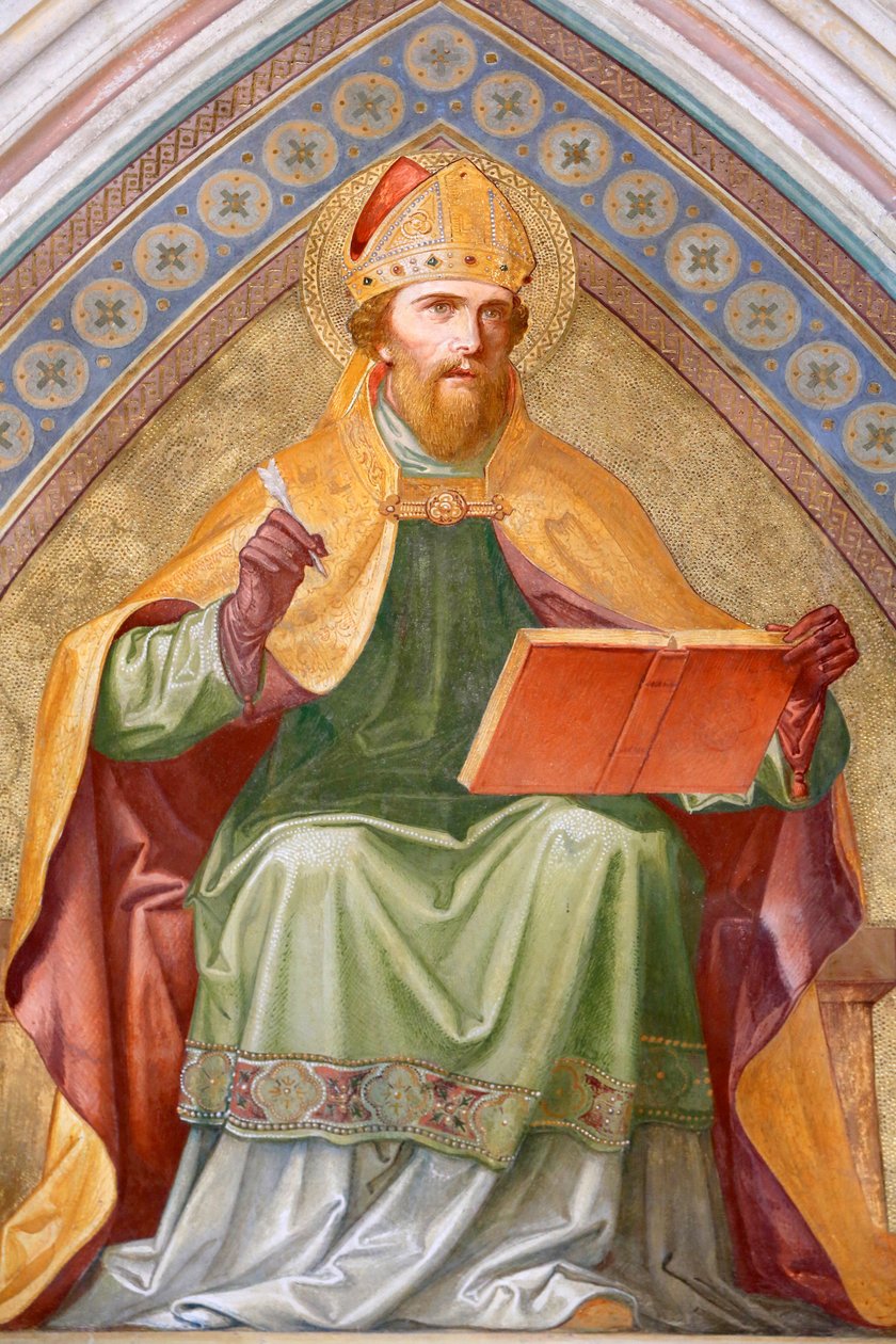 Saint Augustin - Klosterneuburg kloster, Wien, Østrig af Unbekannt