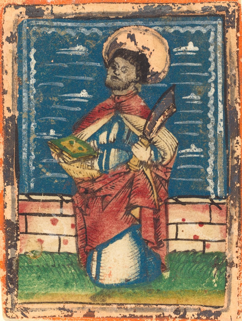 Sankt Bartholomew, 14801490. af Unbekannt
