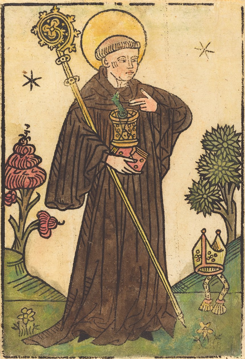 Sankt Benedikt, 14501470. af Unbekannt