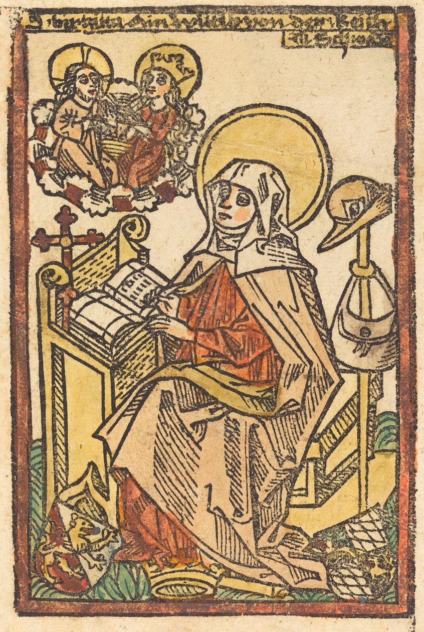 Sankt Birgitta, ca. 14801500. af Unbekannt