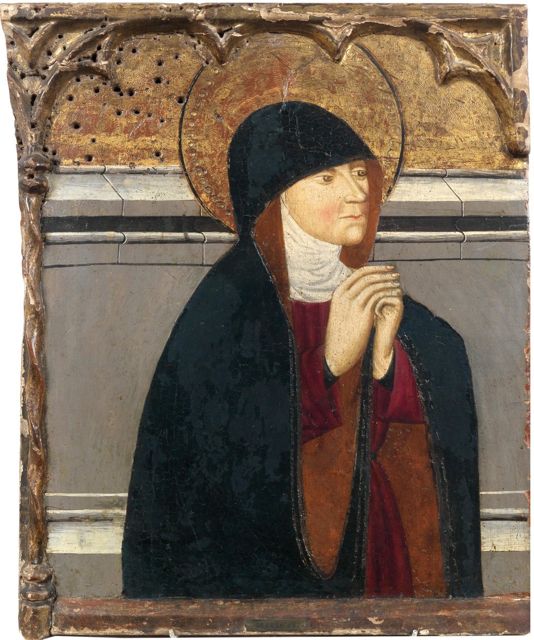 Sankt Klara af Assisi, 1400-tallet. af Unbekannt