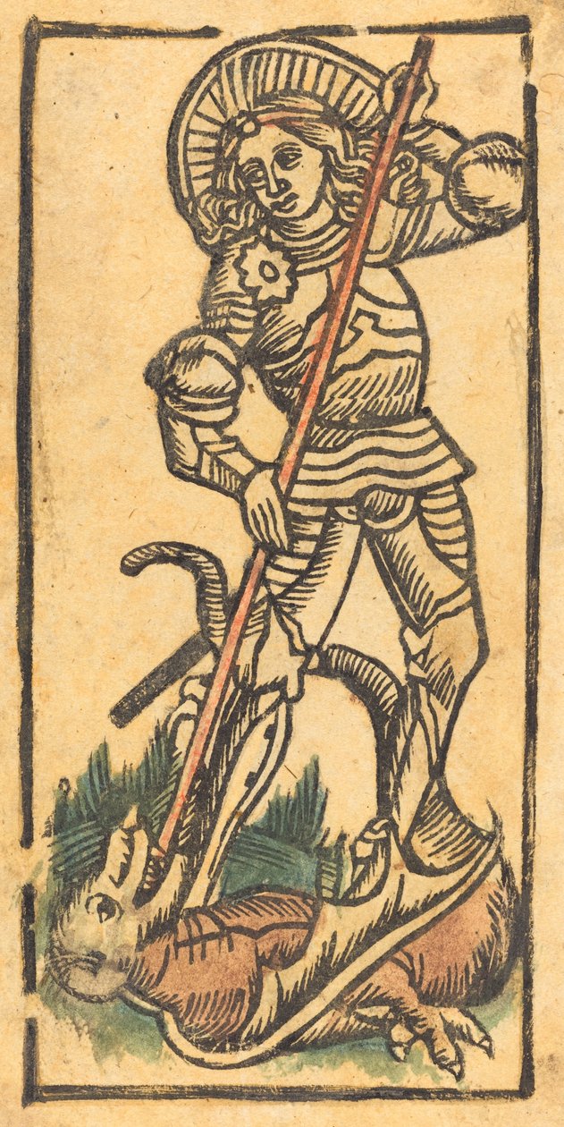 Sankt Georg, ca. 1500. af Unbekannt