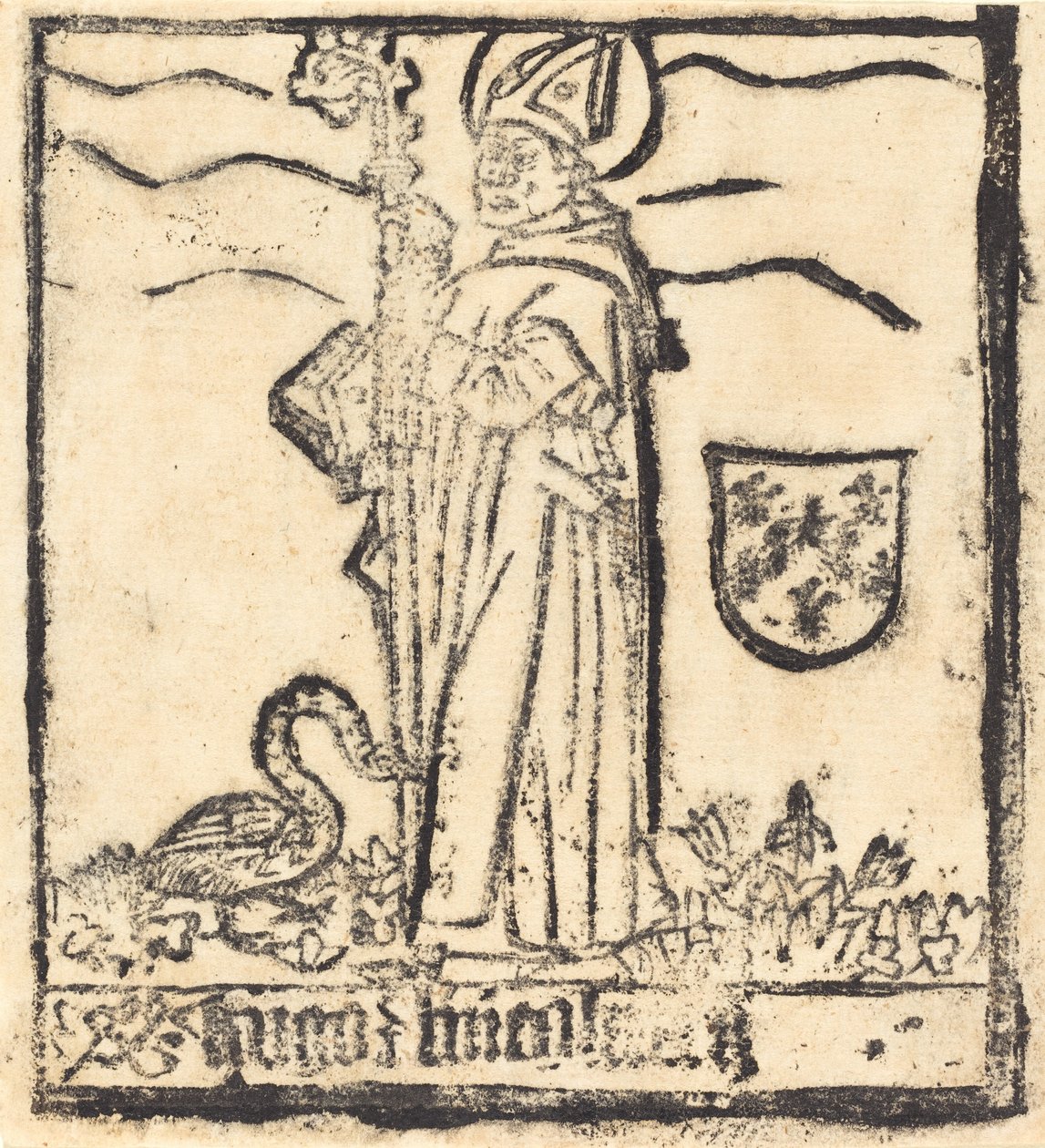 Sankt Hugo af Lincoln eller Sankt Hugo af Avalon, sandsynligvis 14601480. af Unbekannt