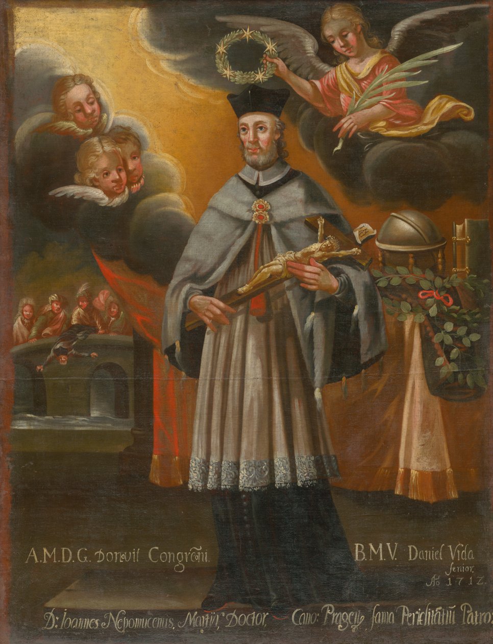 Sankt Johannes af Nepomuk af Unbekannt