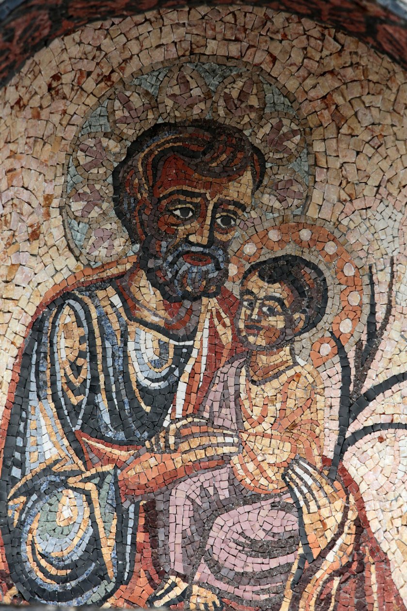 Saint Joseph and Jesus, Cotignac, Frankrig af Unbekannt
