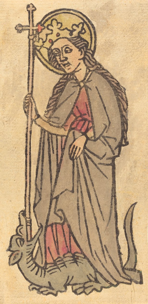 Saint Margaret, ca. 1460. af Unbekannt
