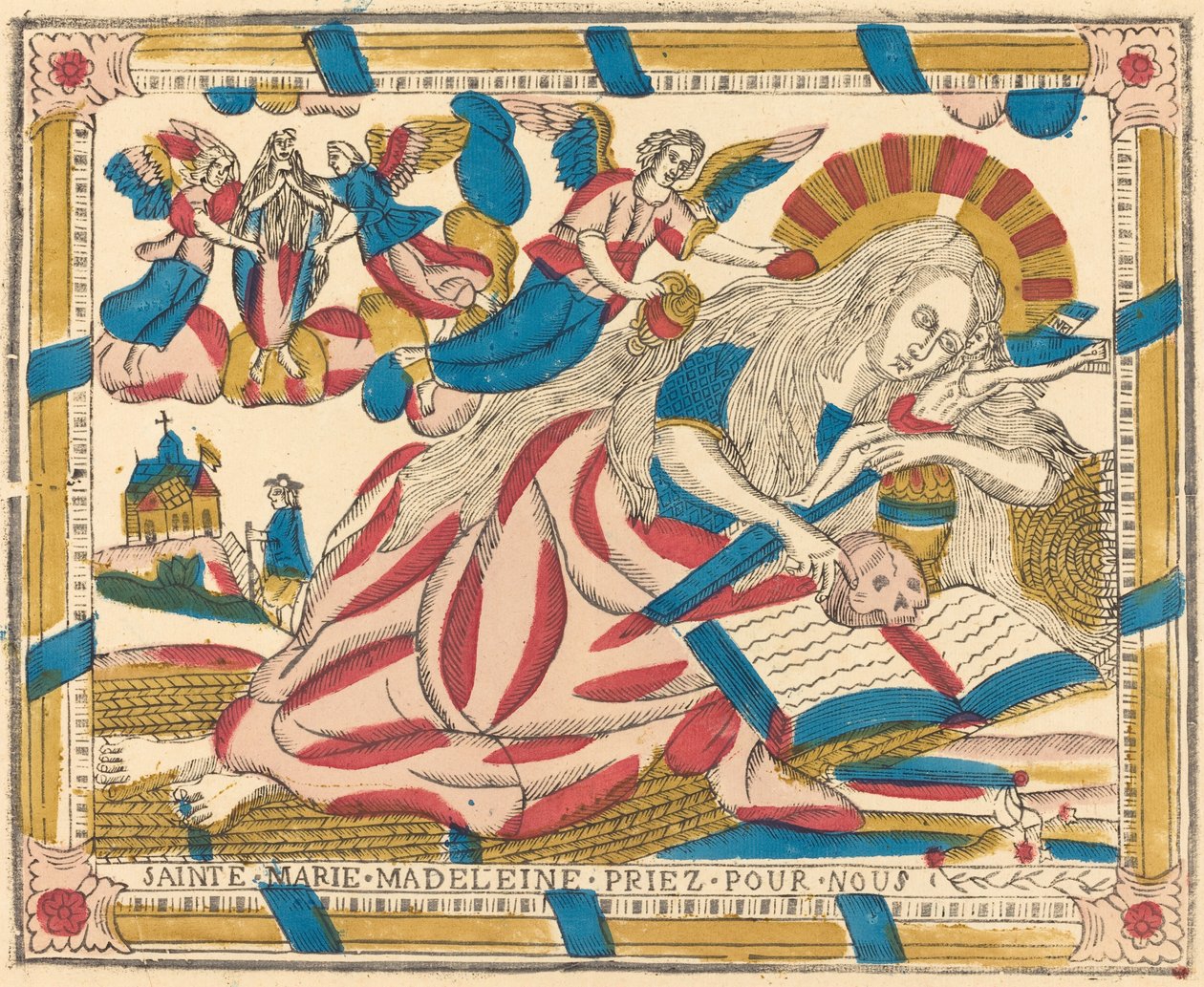 Sankt Maria Magdalene Bed for os, ca. 1820. af Unbekannt