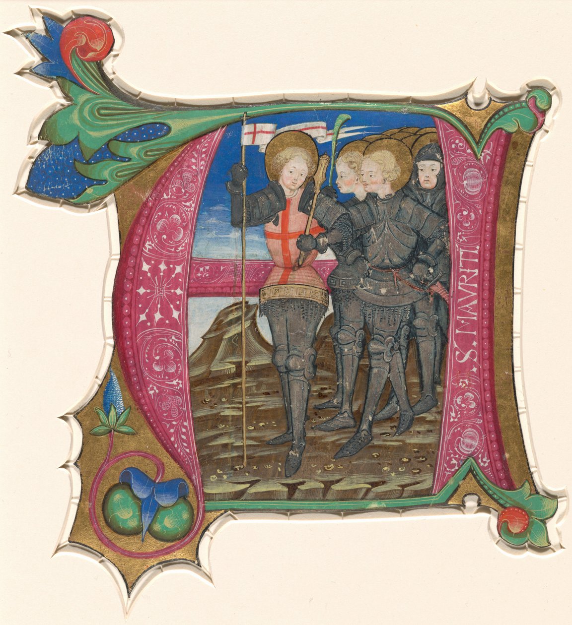 Saint Maurice og Theban Legion, tredje kvartal 1400-tallet. af Unbekannt