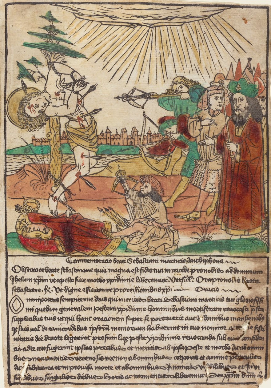 Sankt Sebastian, 14401460. af Unbekannt