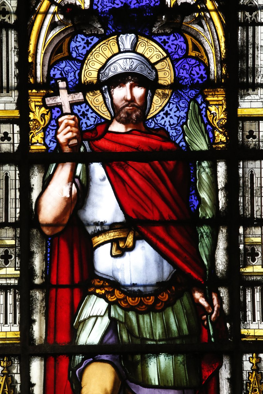 Sainte-Clotilde kirke. Sankt Victor. af Unbekannt