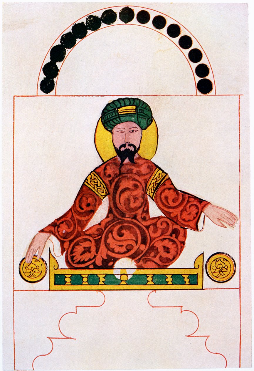 Saladin, c1180 af Unbekannt