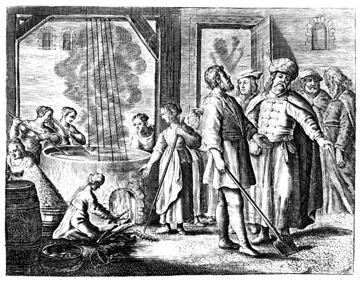 Saltværk, Amsterdam, 1660 af Unbekannt