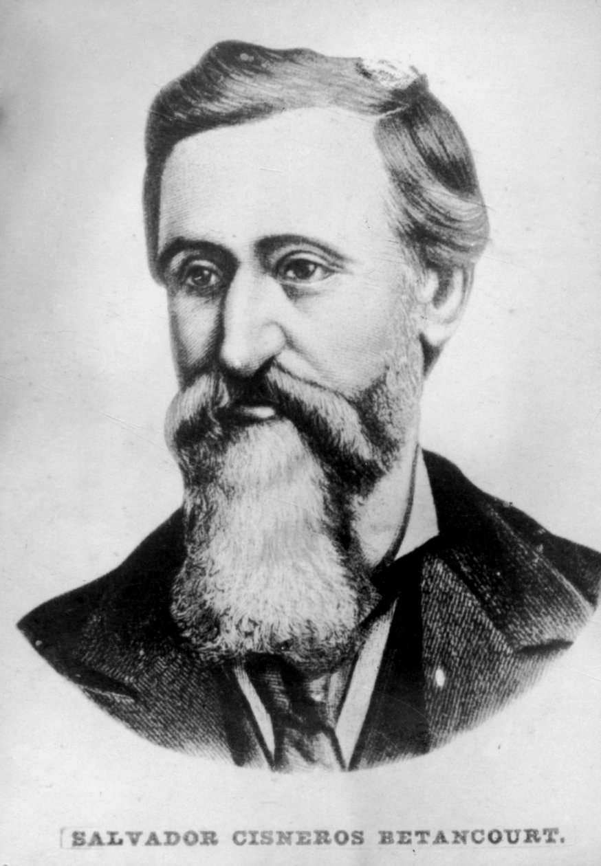 Salvador Cisneros Betancourt, markis af Santa Lucia 1828 - 1914, cubansk politiker, c1910 af Unbekannt