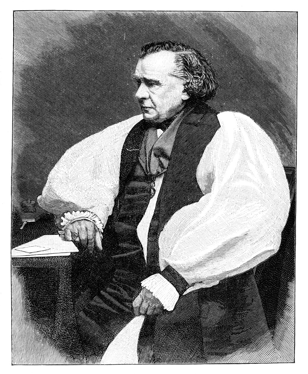 Samuel Wilberforce 1805-1873, biskop af Winchester af Unbekannt