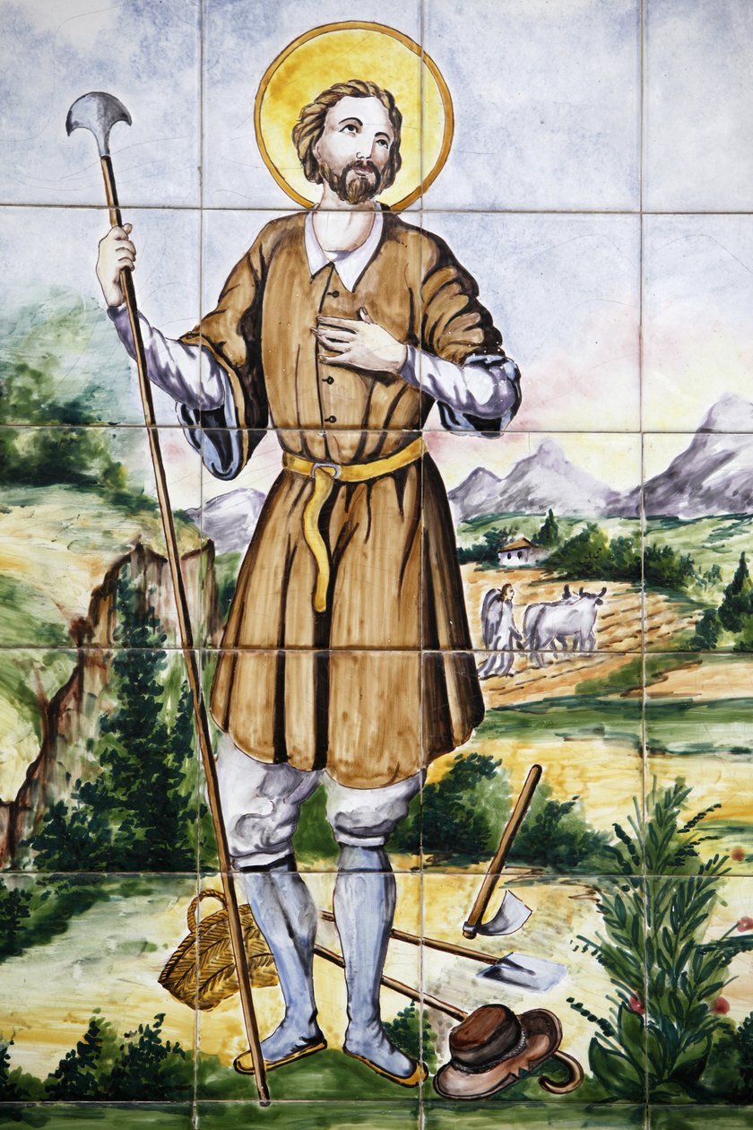 San Isidro mosaikpanel Granat Spanien af Unbekannt