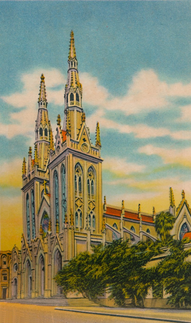 San Roque Church, Barranquilla, c1940