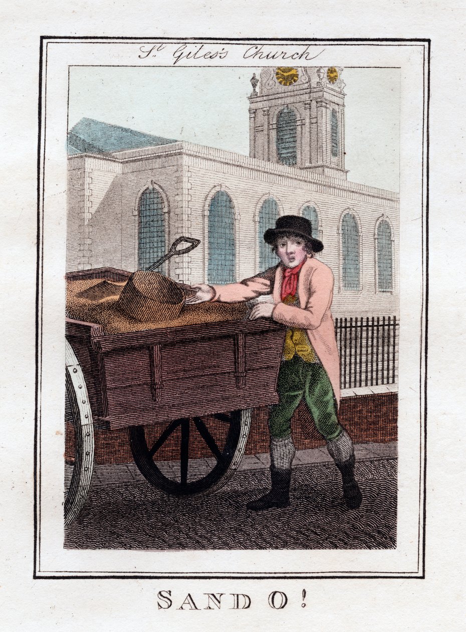 Sand O, St Giless Church, London, 1805 af Unbekannt