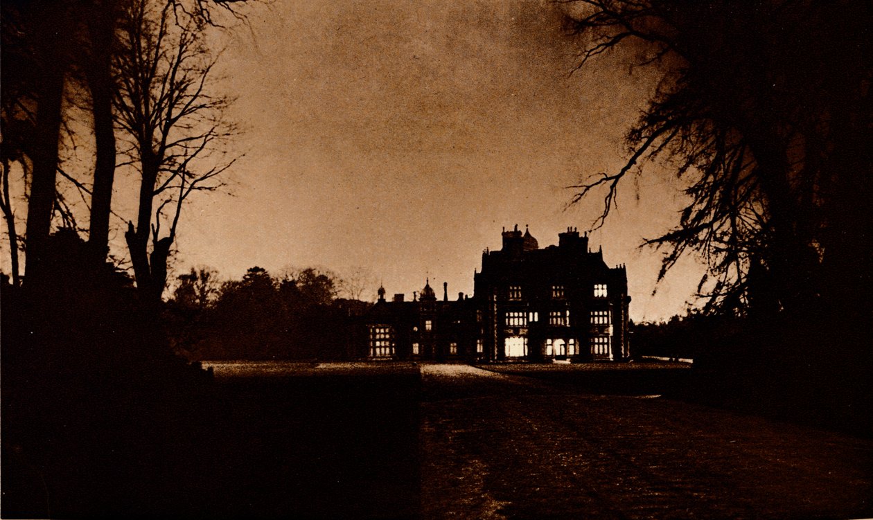 Sandringham House, Norfolk, natten efter kong George Vs død, 1936. af Unbekannt