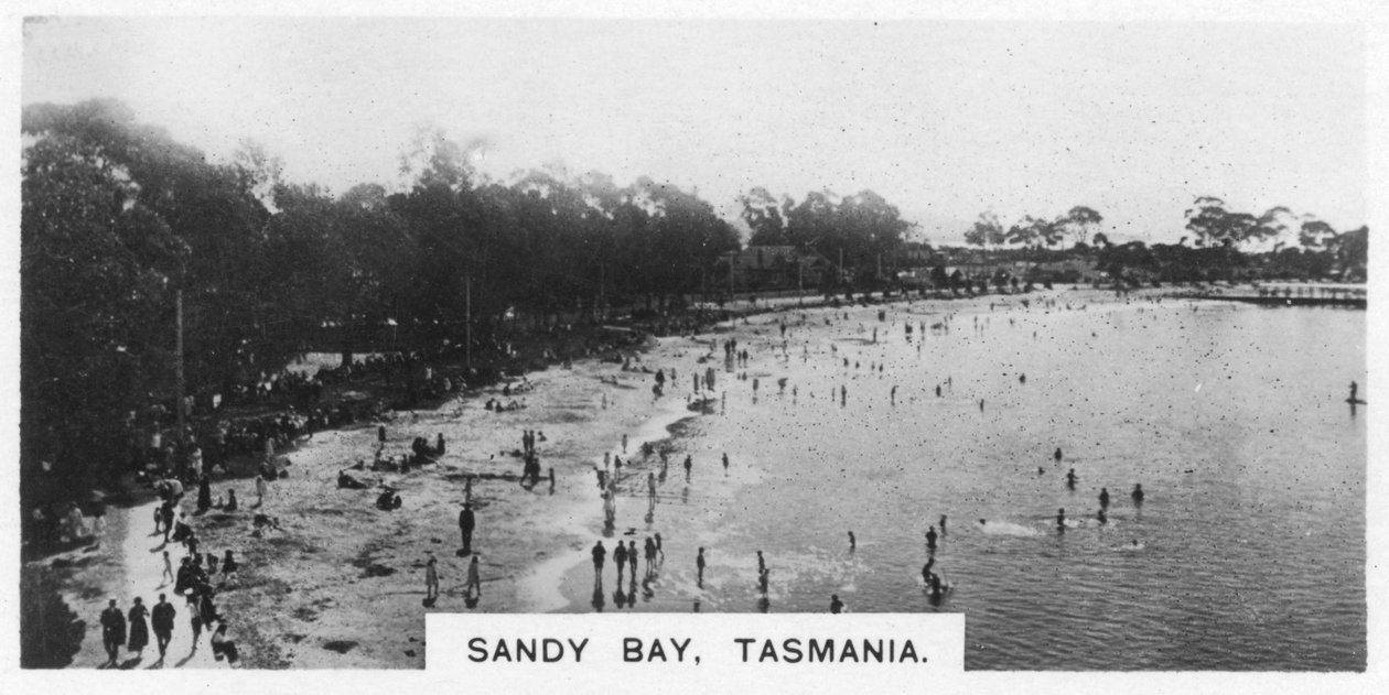 Sandy Bay, Tasmanien, Australien, 1928 af Unbekannt
