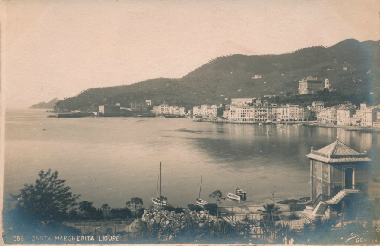 Santa Margherita Ligure, c1910. af Unbekannt