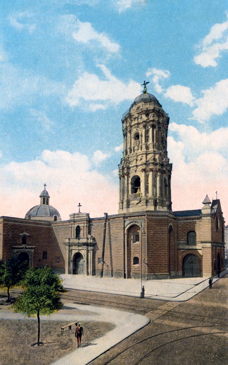 Santo Domingo kirke og kloster, Lima, Peru, begyndelsen af det 20. århundrede af Unbekannt