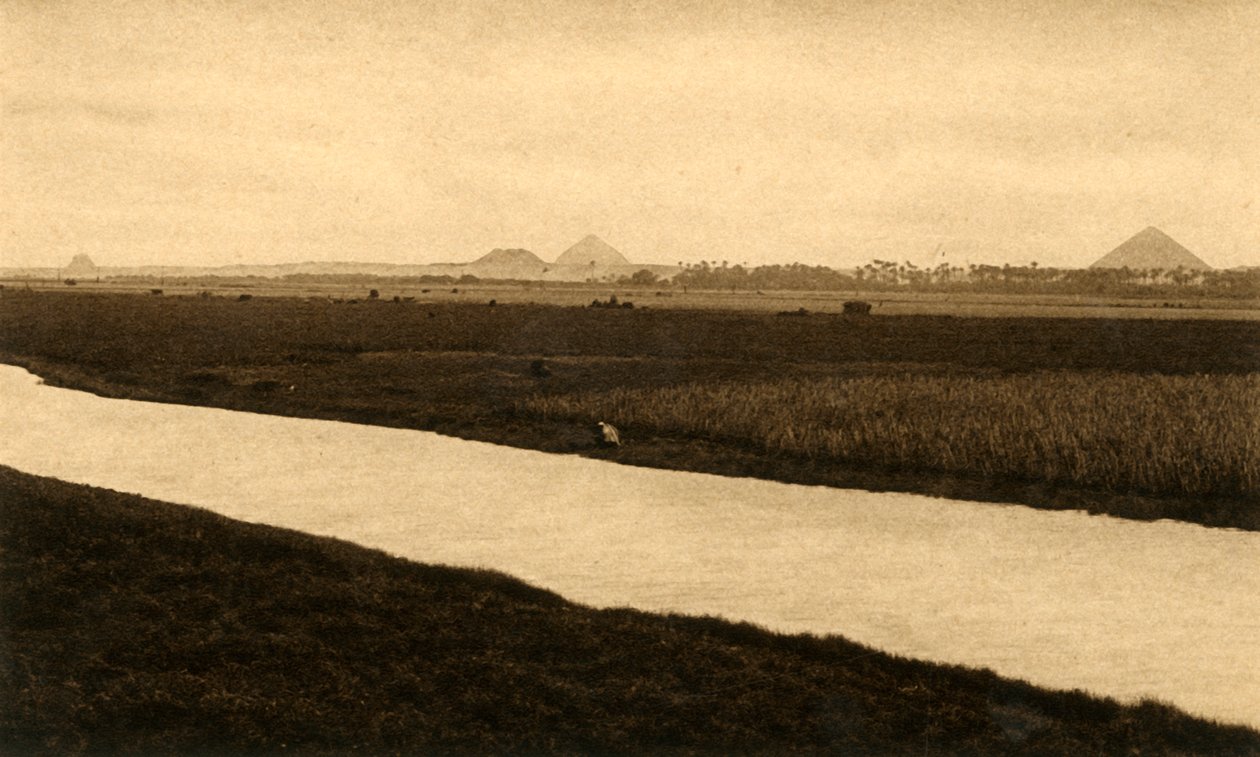 Saqqara - Pyramiderne i Dashur, c1918-c1939. af Unbekannt