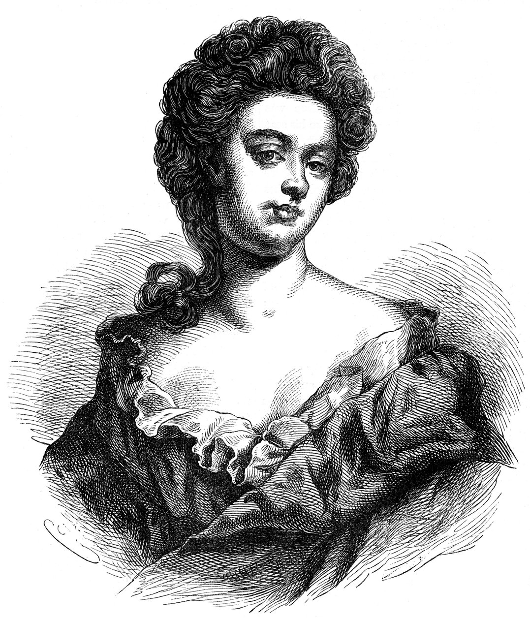 Sarah Churchill, hertuginde af Marlborough 1660-1744, 18. århundrede 19. århundrede af Unbekannt