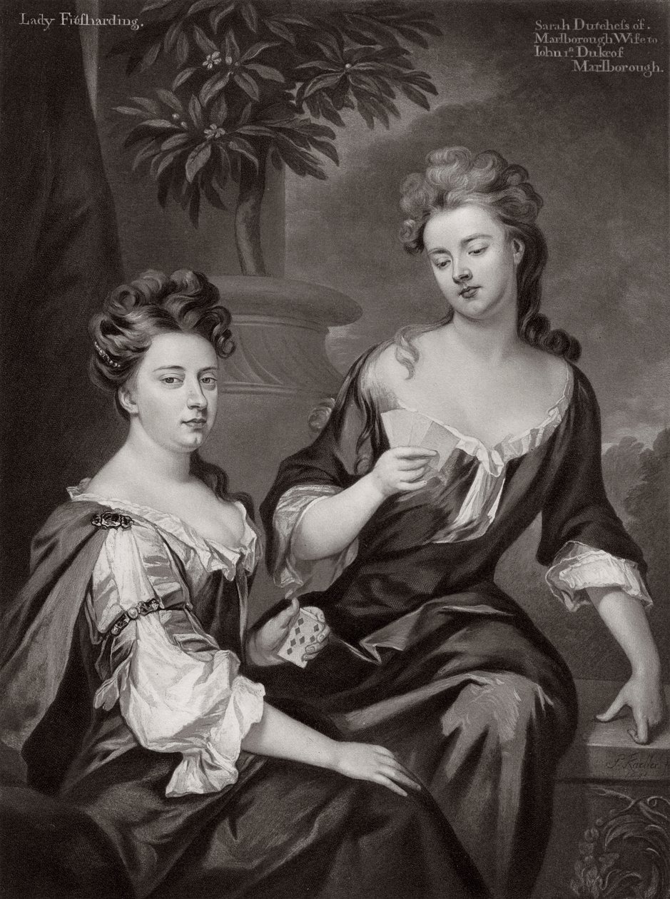 Sarah, hertuginde af Marlborough og Lady Fitzharding, c1702 1906 af Unbekannt
