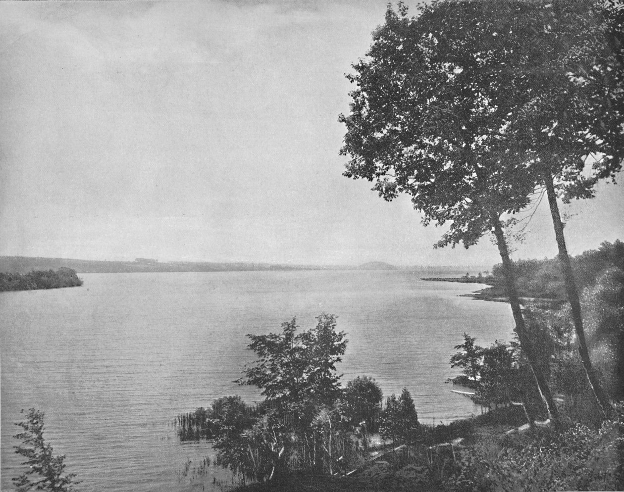 Saratoga Lake, Saratoga, N.Y., c1897. af Unbekannt