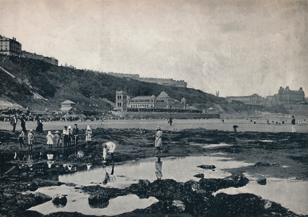 Scarborough - Udsigt fra klipperne, 1895 af Unbekannt