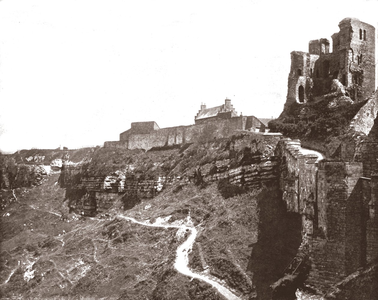Scarborough Castle, North Yorkshire, 1894. af Unbekannt