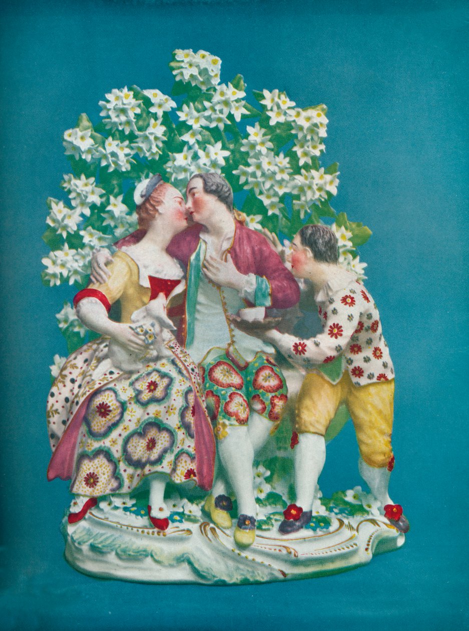 Scene fra den italienske komedie, c1770 af Unbekannt