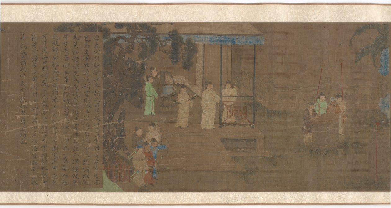 Scener fra berømte mænds liv del 2, Ming-dynastiet, 1500-1700-tallet. af Unbekannt