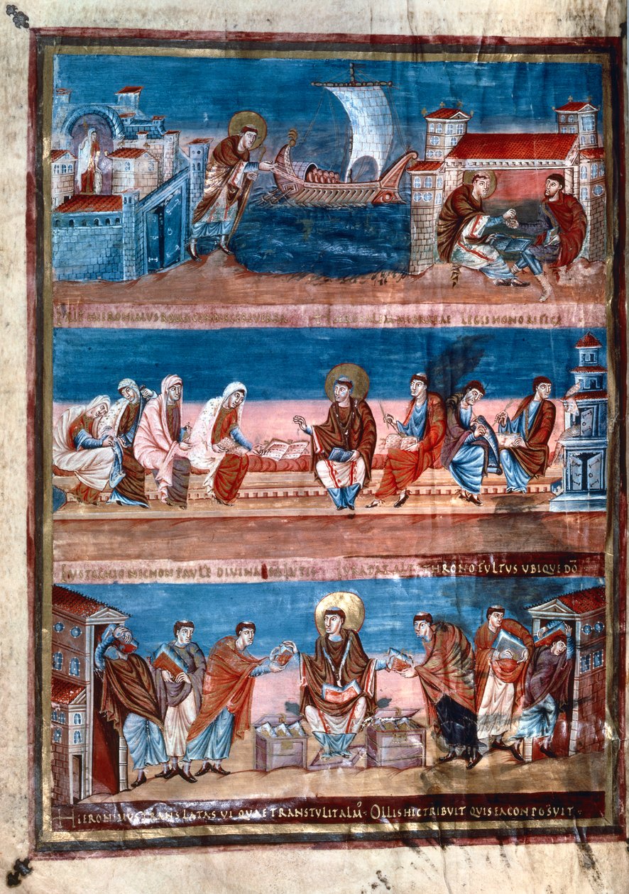 Scener fra Sankt Hieronymus