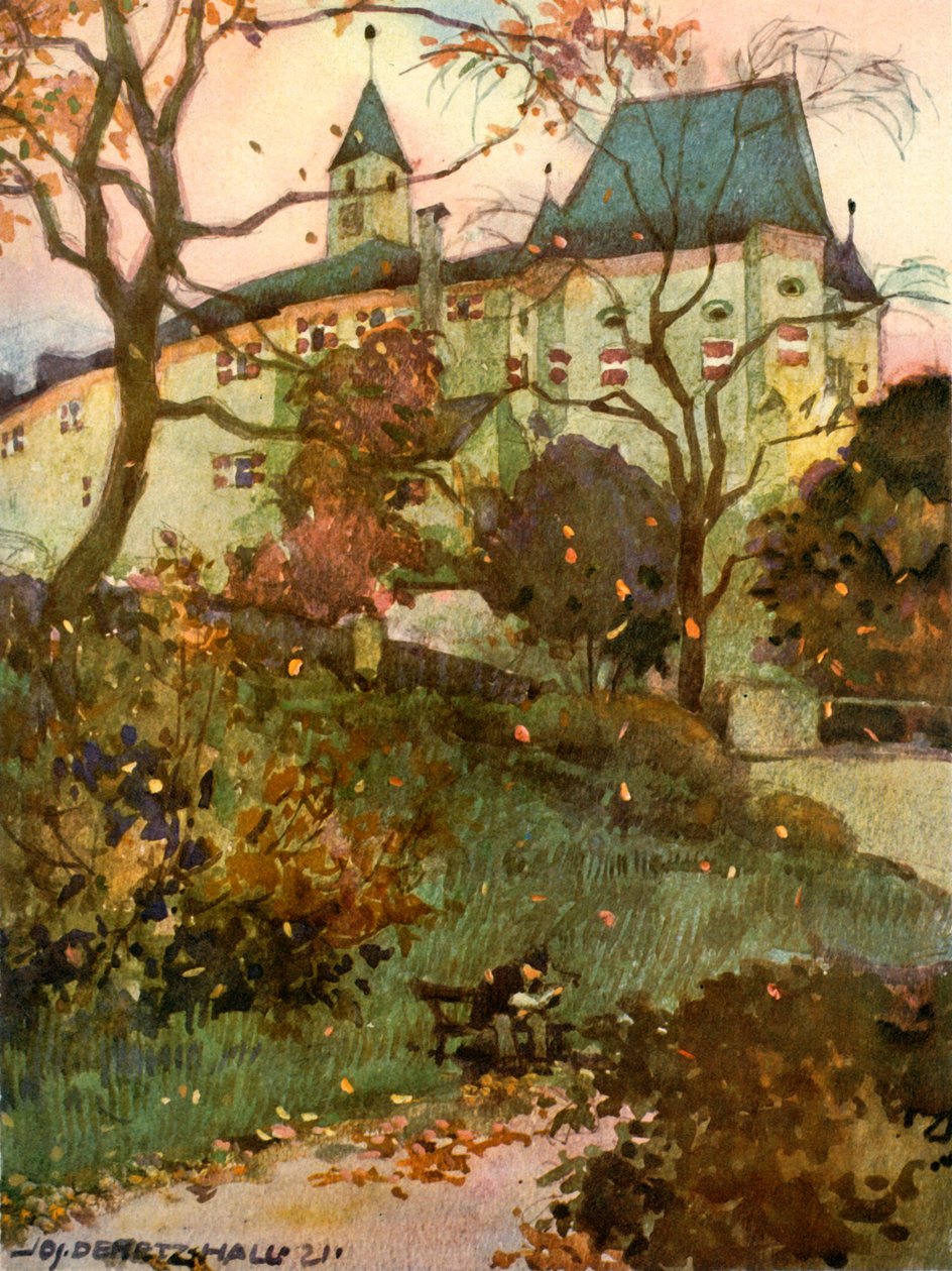 Schloss Weyherburg, c1929. af Unbekannt