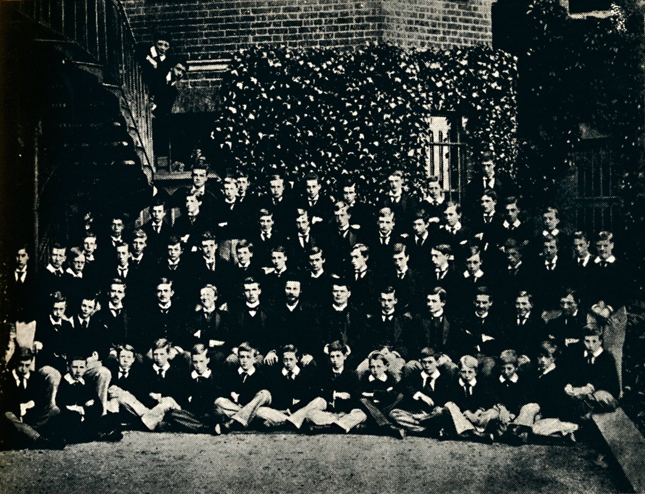 Skolehuset, Harrow, 1887, 1945. af Unbekannt