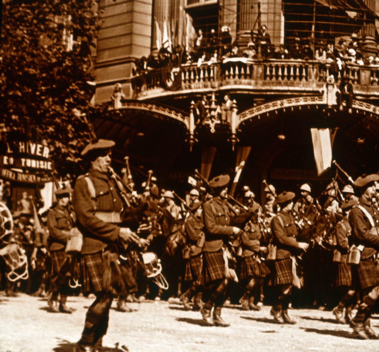 Skotske soldater, 14. juli 1919 af Unbekannt