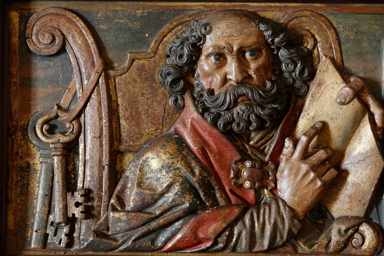 Skulptur i Mallorca katedral: Sankt Peter, Palma, Spanien af Unbekannt