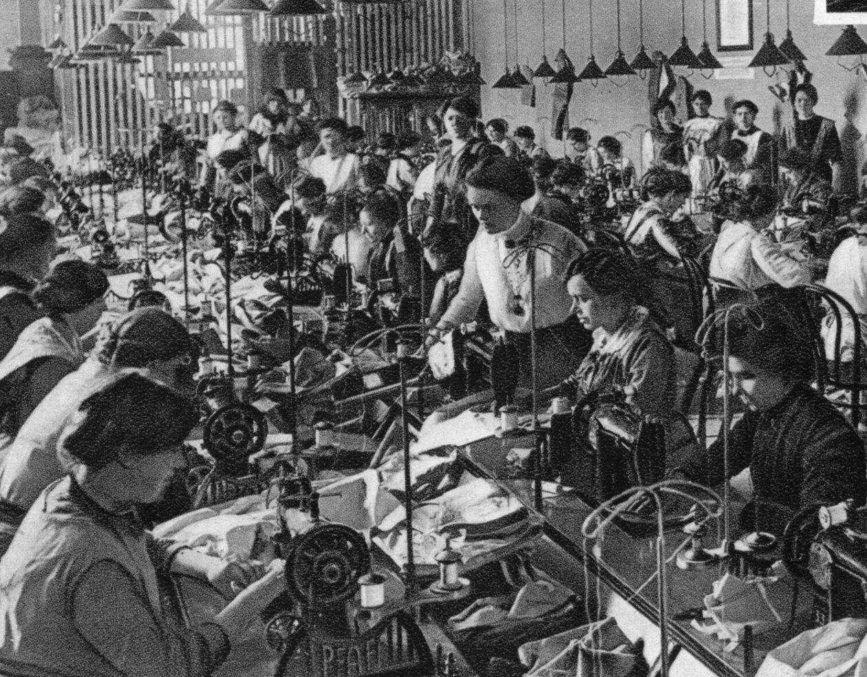 Syersker fra National Union of Women, Frankfurt am Main, Første Verdenskrig, 1915 af Unbekannt