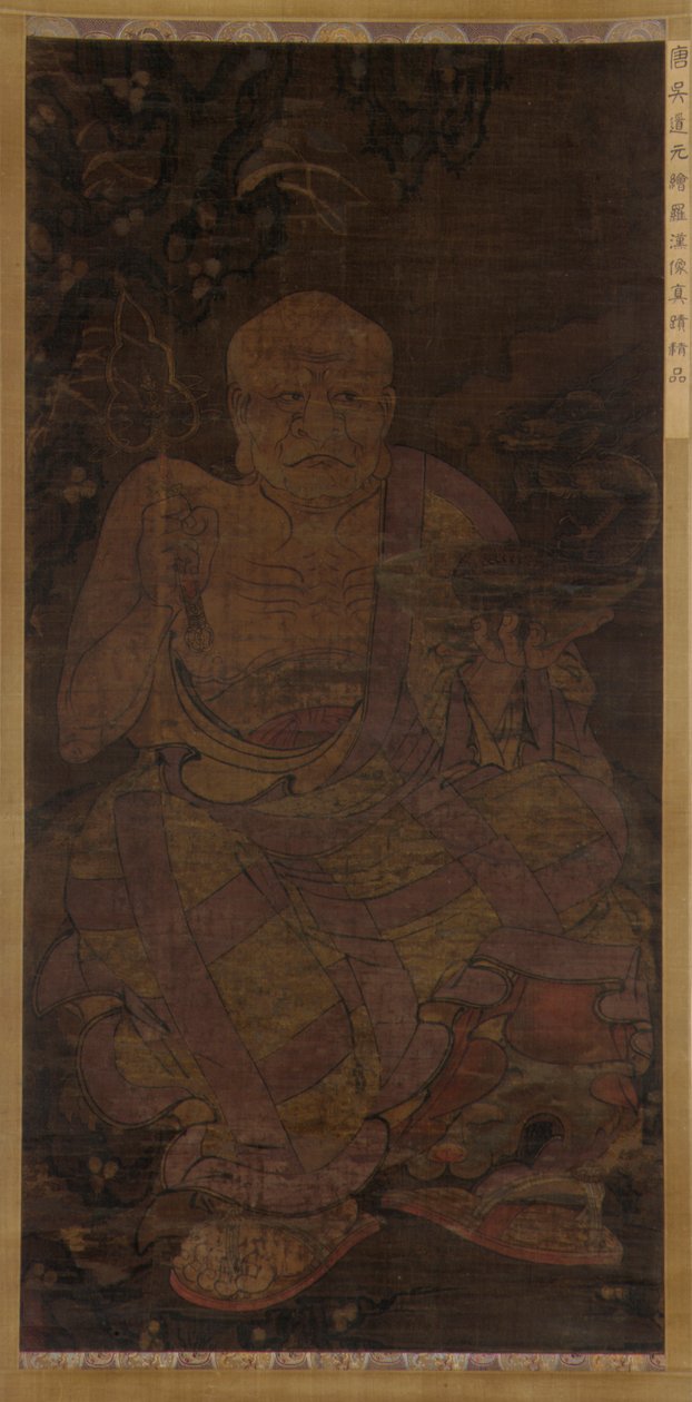 Siddende Luohan, 1345. af Unbekannt